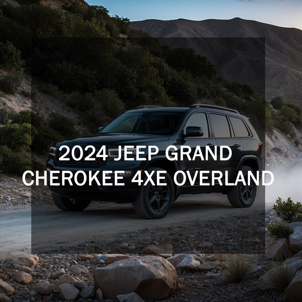 2024 jeep grand cherokee 4xe overland