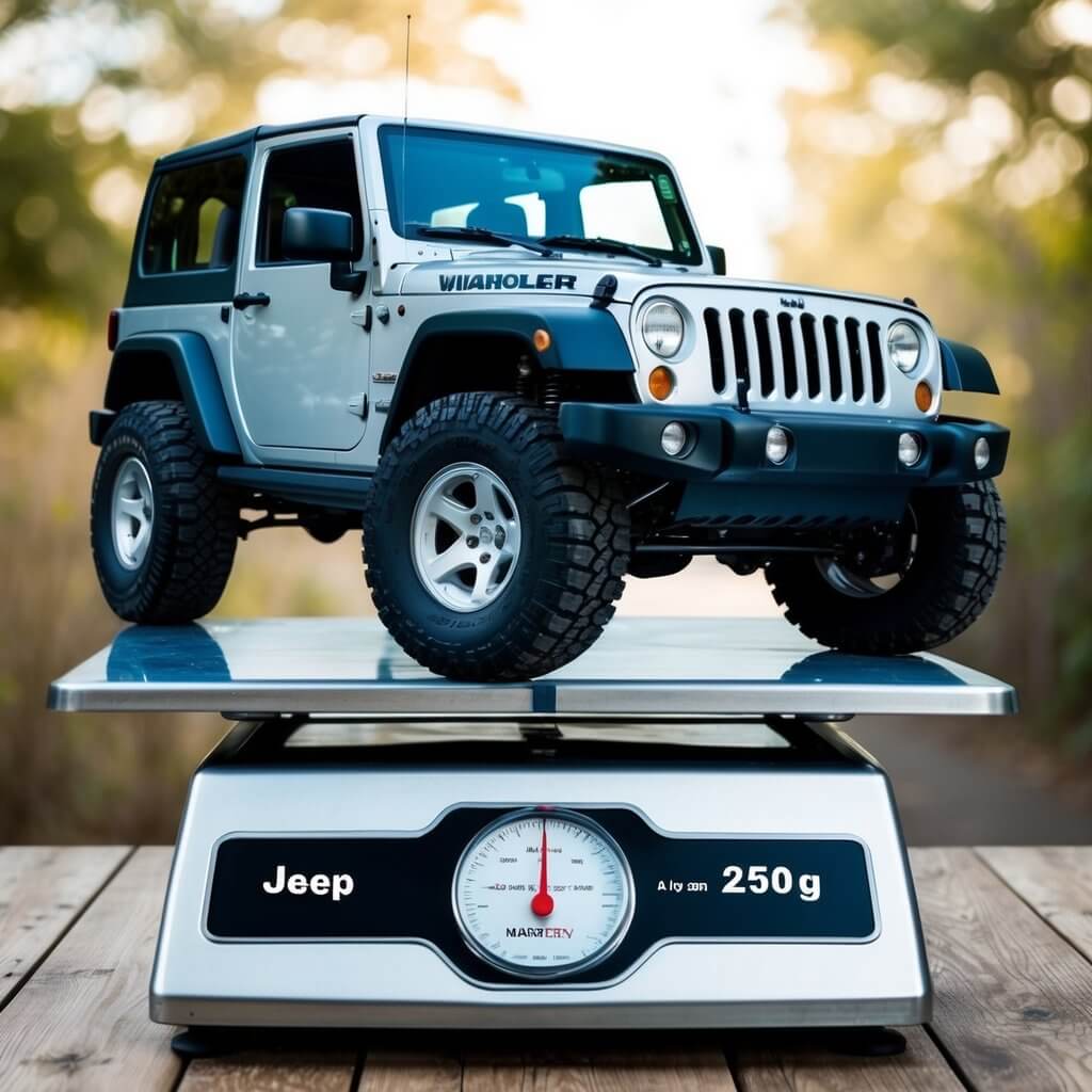 How Much Does The Jeep Wrangler Weigh? Complete Guide - jeep guides